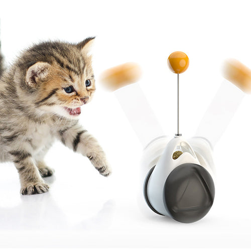 Wobblee - juguete oscilante con dispensador de premios para gatos